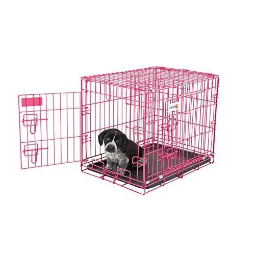 Aspen Pet Puppy 2-Door Training Retreat Crate