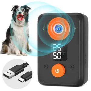 Clearance Deals丨Masbrill Pain Free Anti-Barking Device Ultrasonic-Orange