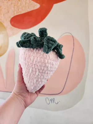 Crochet Strawberry Plushie