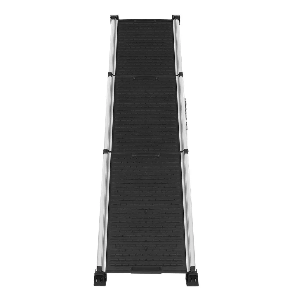 Deluxe Aluminium Foldable Pet Ramp - Black