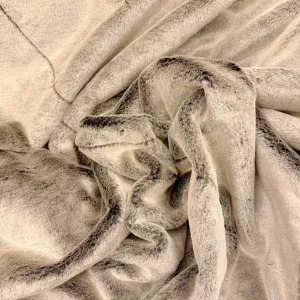 Extra Large Family Blanket - Faux Fur and Velvet