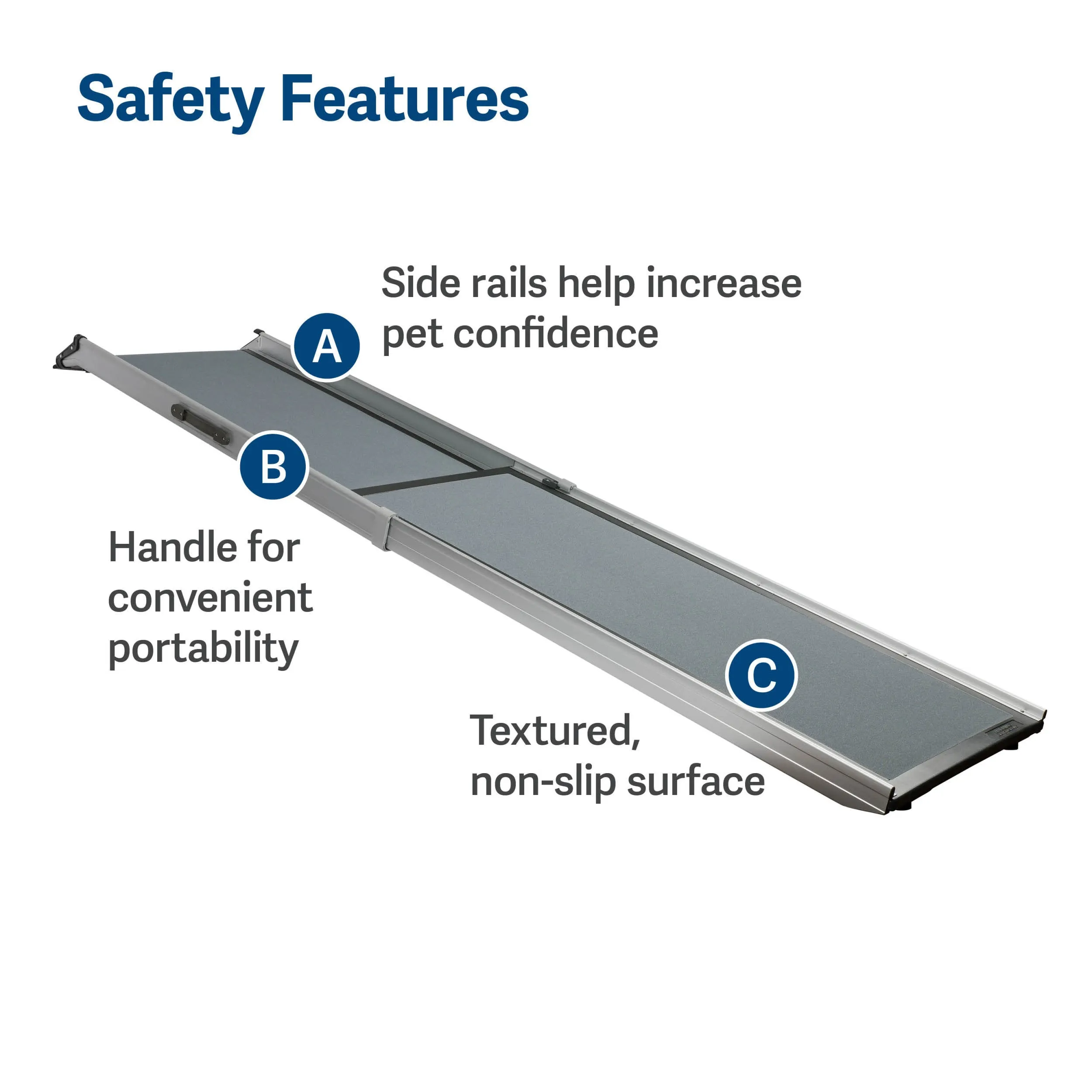 Happy Ride® Extra Long Telescoping Dog Ramp
