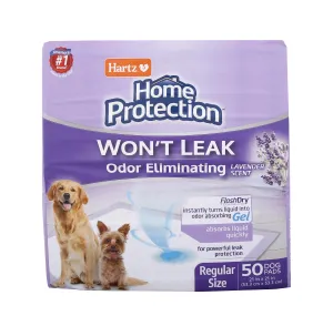 Hartz Mountain Home Protection Odor Eliminating Lavendar Scented Training Pads - 50 Count