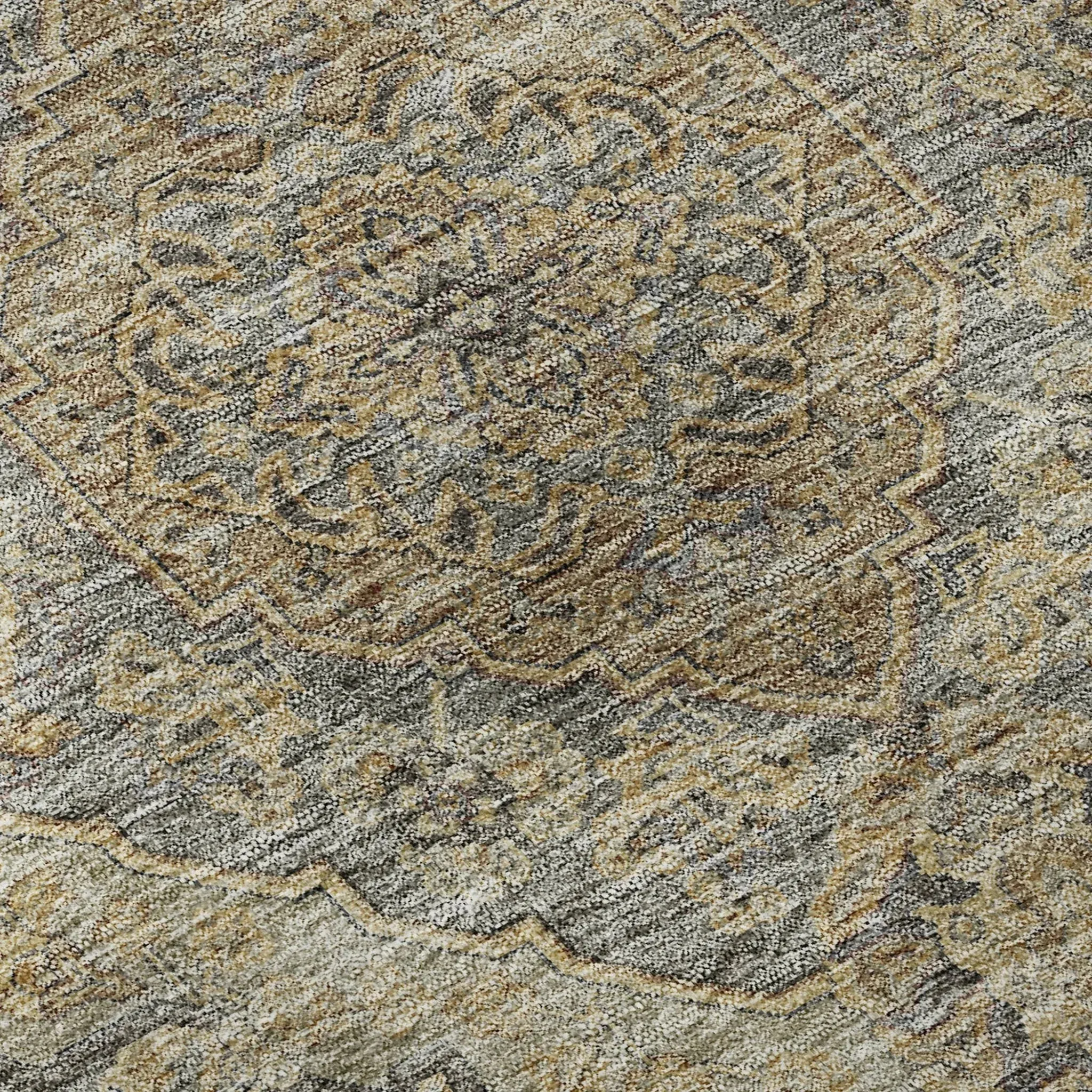 Hatay HY3 Charcoal Rug