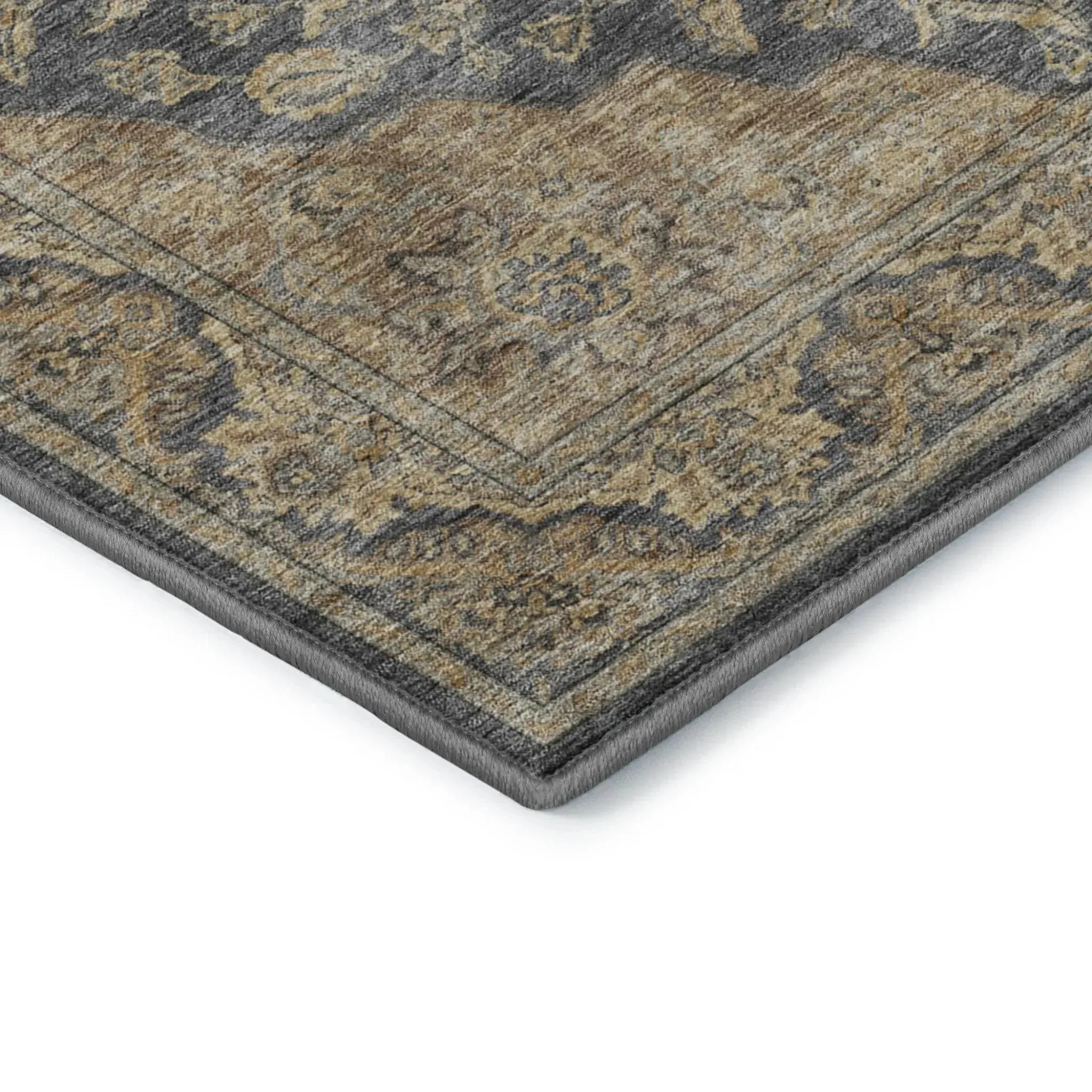 Hatay HY3 Charcoal Rug