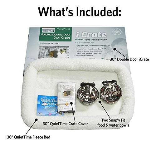 iCrate Dog Crate Starter Kit