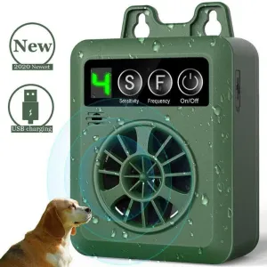 LDM Electric Ultrasonic Anti Barking Dog Training Device USB Charge Pet Dog Bark Deterrents Stop Bark Repellents Pet Training Device