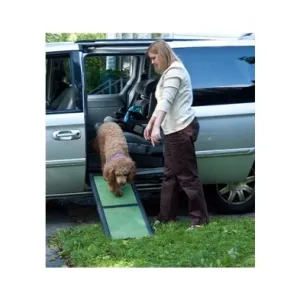 Pet Gear® Bi-Fold Travel Lite Pet Ramp with supertraX Sage SALE