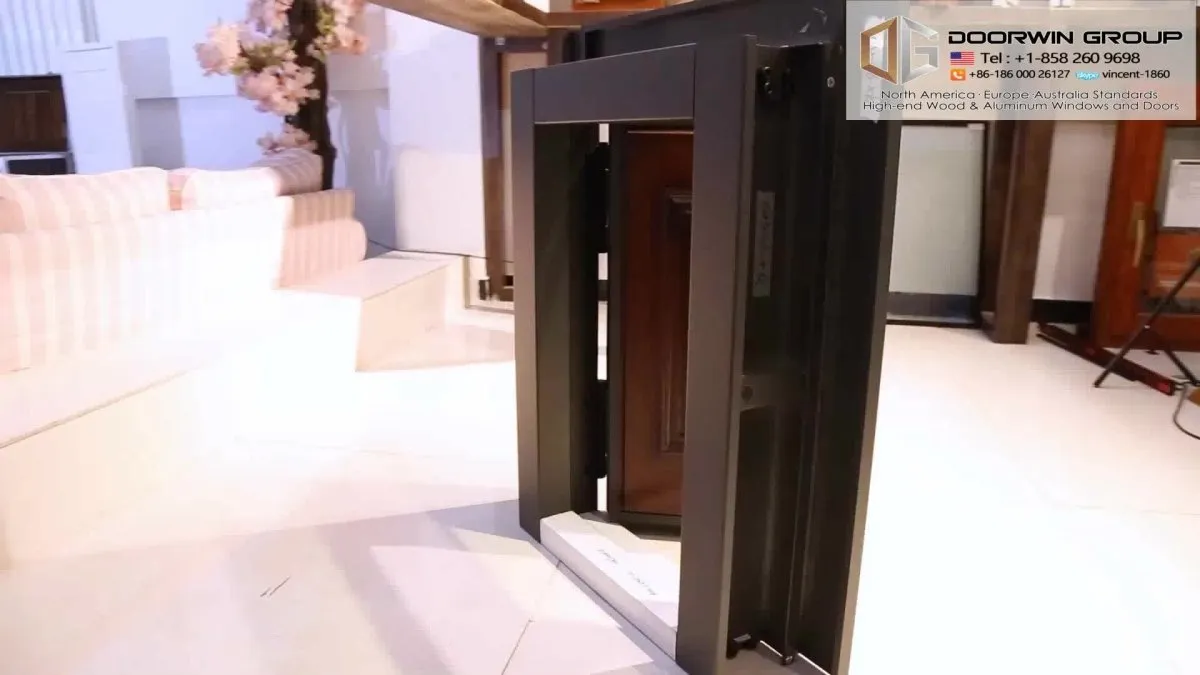 Pet small door aluminum hinges access outward opening casement by Doorwin on Alibaba