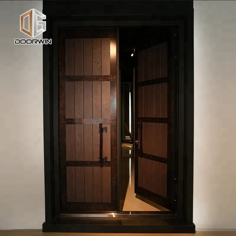 Pet small door aluminum hinges access outward opening casement by Doorwin on Alibaba