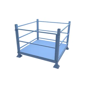 Stackable Stillage Crates with Braced Sides